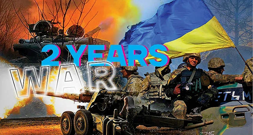 Две години война: Украйна удържа, Русия - озлобя