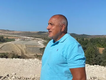 Борисов подпали мрежата с пост за нов тунел на магистрала Струма