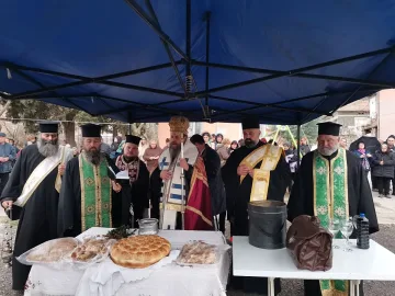 Голяма радост. Първа копка за строителство на нов храм