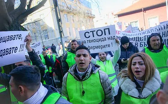 София е блокирана! Нова драма със земеделците