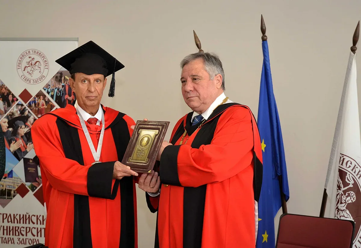 Посланикът на Обединените арабски емирства е Доктор Хонорис Кауза на Тракийски университет