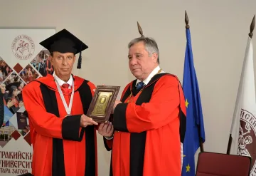 Посланикът на Обединените арабски емирства е Доктор Хонорис Кауза на Тракийски университет