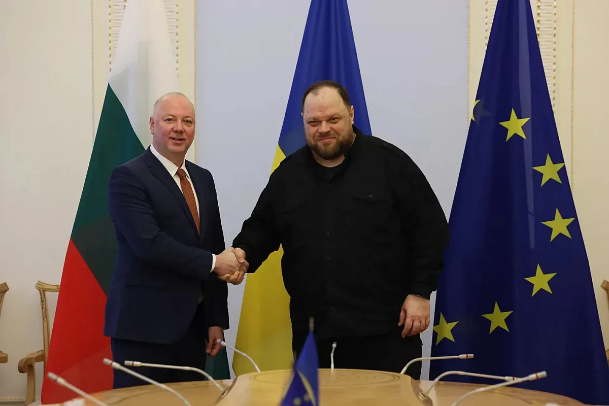 Депутати в Киев на крака за шефа на българския парламент (СНИМКИ)