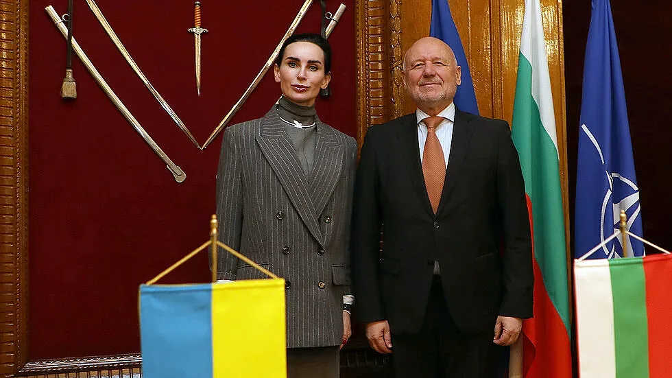 Тагарев се срещна с Олеся Илашчук. Засилват сътрудничеството