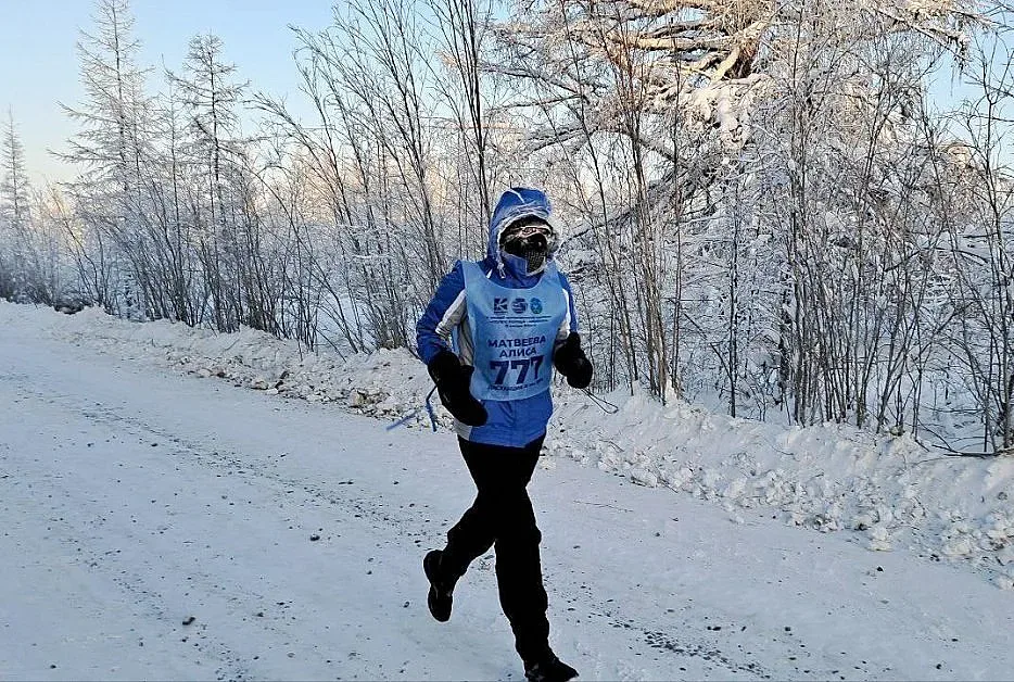 Лудост! Маратон при -52 градуса