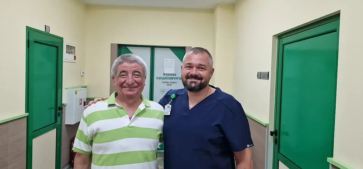 Сърце с нов ритъм: Пациент на 64 танцува след сърдечна операция в „Софиямед“