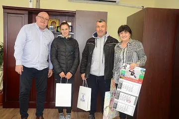 Кметът на Общината поздрави видинчанката Йоана Георгиева за получения „Спортен Икар“