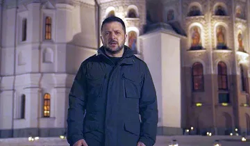 Украйна празнува уникална Коледа! Зеленски с окуражаващо слово