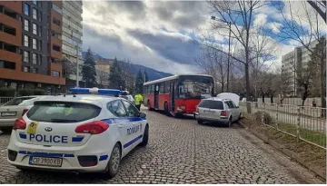 Мелле на пътя в София! Има ранени