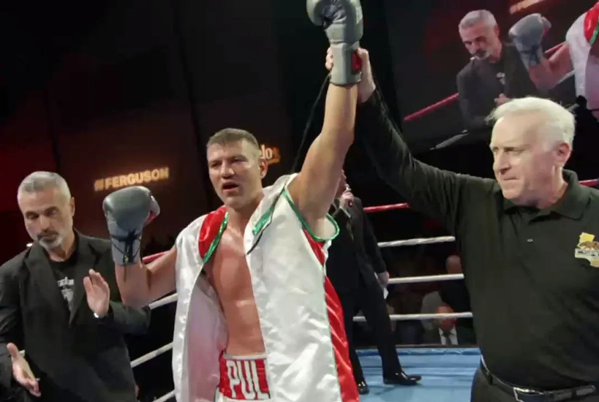 Тервел размаза американец. Триумф в Калифорния