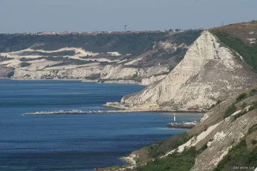 Мястото компас за корабите в морето