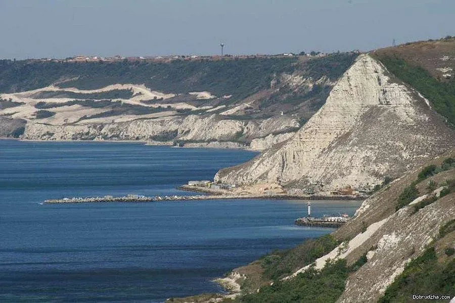 Мястото компас за корабите в морето