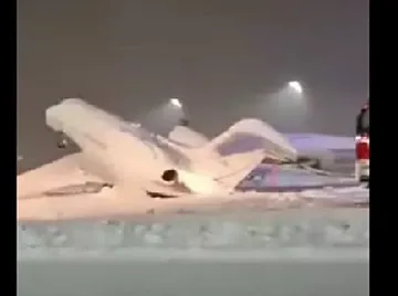 Ужас на снега. Какво се случи със самолет в Германия