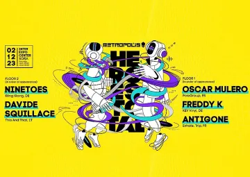 Davide Squillace и Ninetoes на хаус сцената на Metropolis pres. Heroes Total