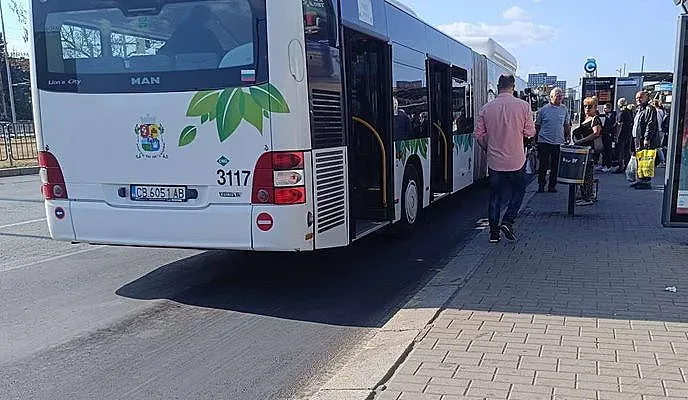 Голямо джебчийство в автобус. Къде