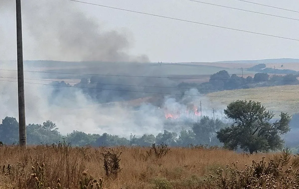 Жена пострада при един от 118 пожара у нас за денонощие