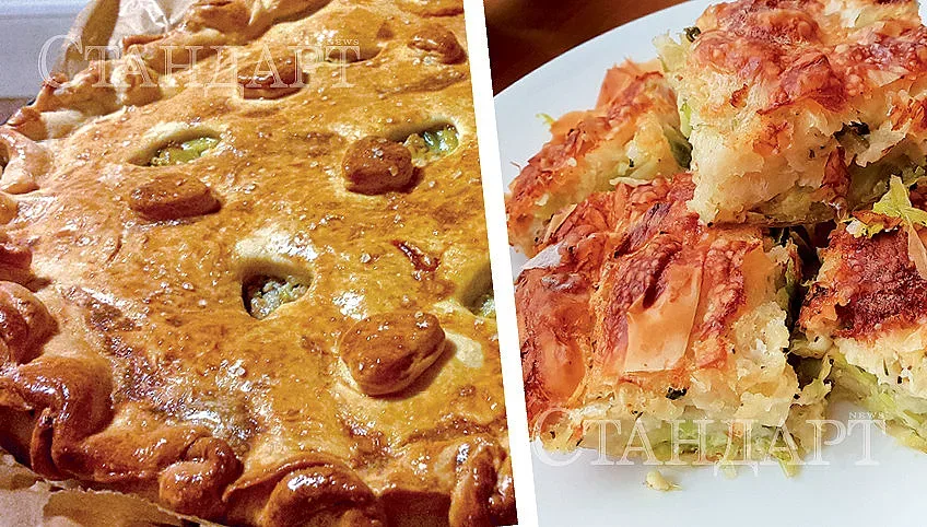 Абсолютно вкусно! Баница и пай с праз