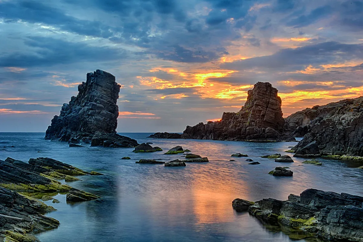 Местността "Корабите", която е използвана за имитиране на фар