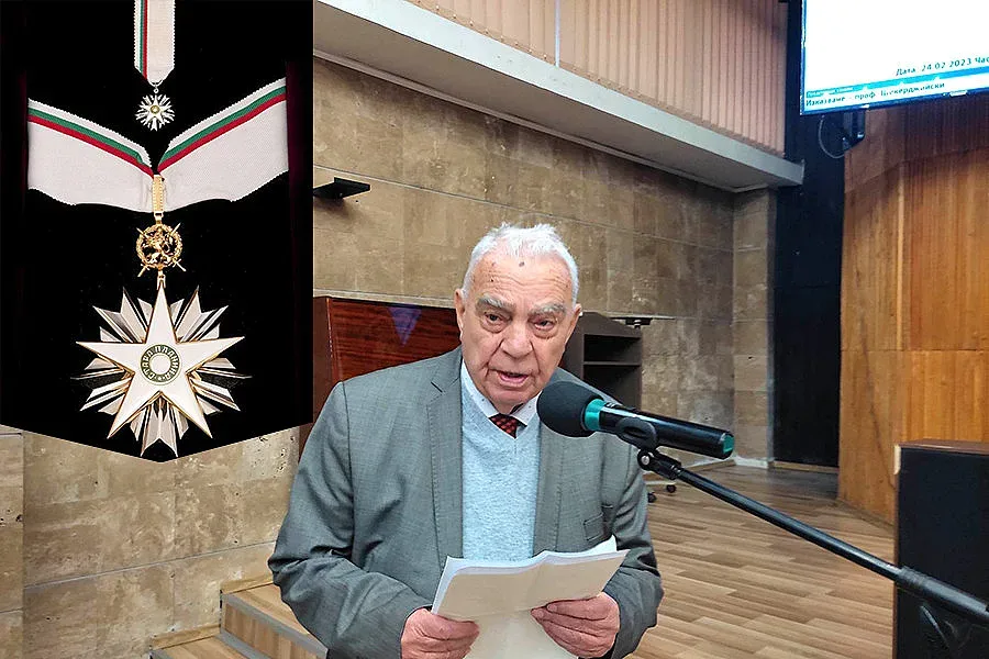 Президентът удостои „бащата на беналгина“ – проф. Шекерджийски с орден “Стара планина“