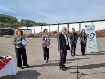 Днес бе открита претоварната станция за Кюстендил, Невестино и Трекляно