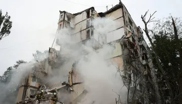 Киев се тресе от масирана руска атака, има жертви