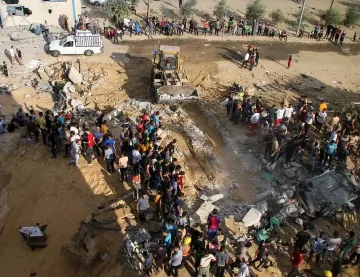 Очевидец проговори за ситуацията в Газа (снимки)