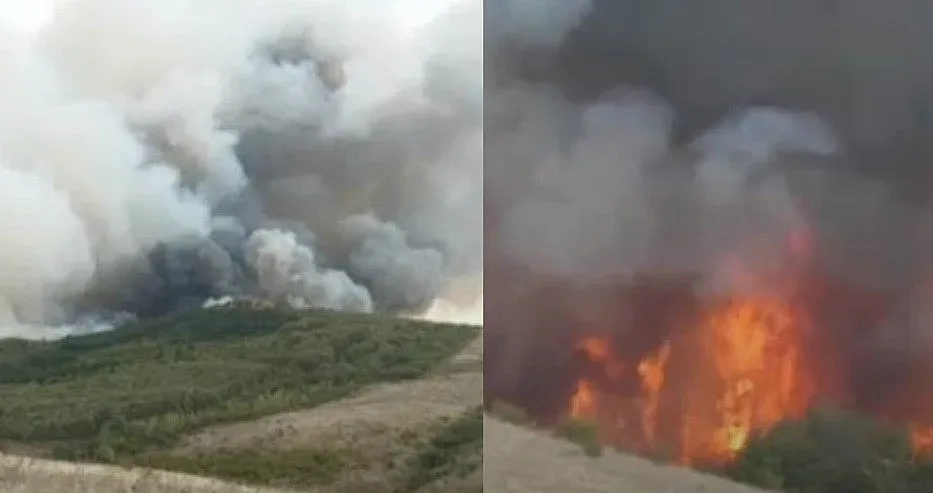 Ад в Бургас. Пожарът расте, три села в капан