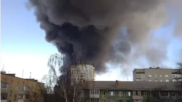 Руска ракета удари в центъра на Чернигов