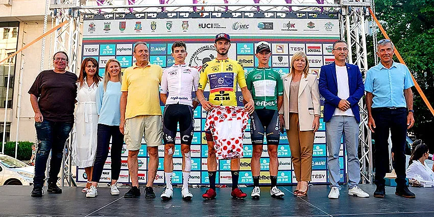 Патрик Стош спечели третия етап в Международната колоездачната обиколка на България