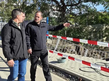 ДПС-НОВО НАЧАЛО праща тежка техника в Царево