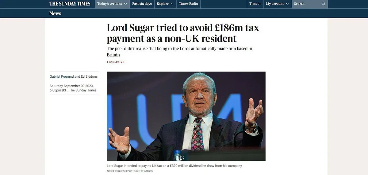 Популярен британски лорд постави рекорд с опит за измама