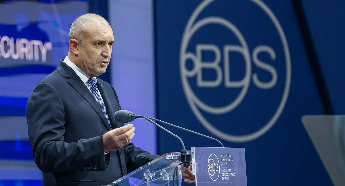 Радев посочи големия демографски проблем на България