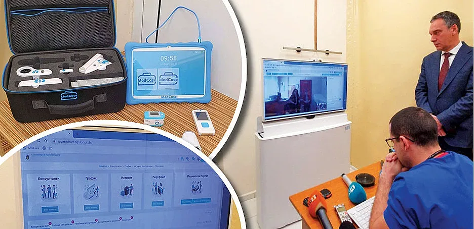 Община Бургас сред първенците въвели телемедицината