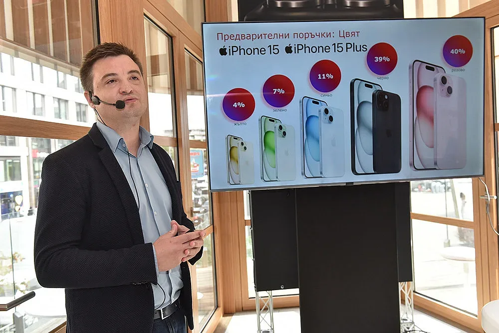 А1 стартира продажбите на новите iPhone 15