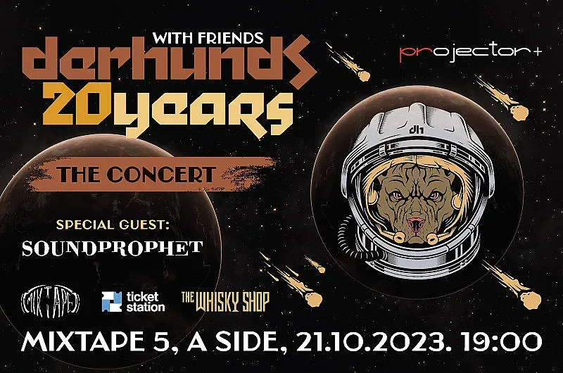 Der Hunds отбелязва юбилея си с голям концерт в София