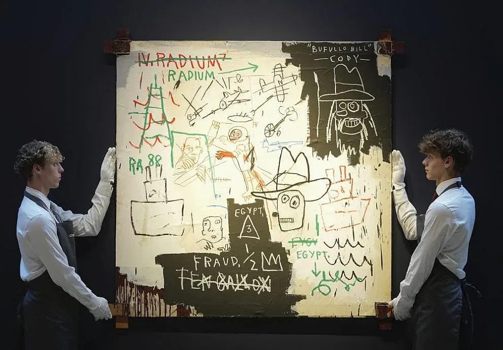 Абстрактна картина се продава за милиони евро