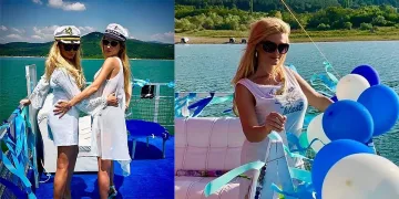 Състезателка по конна езда с туристически приз за Плаващата къща