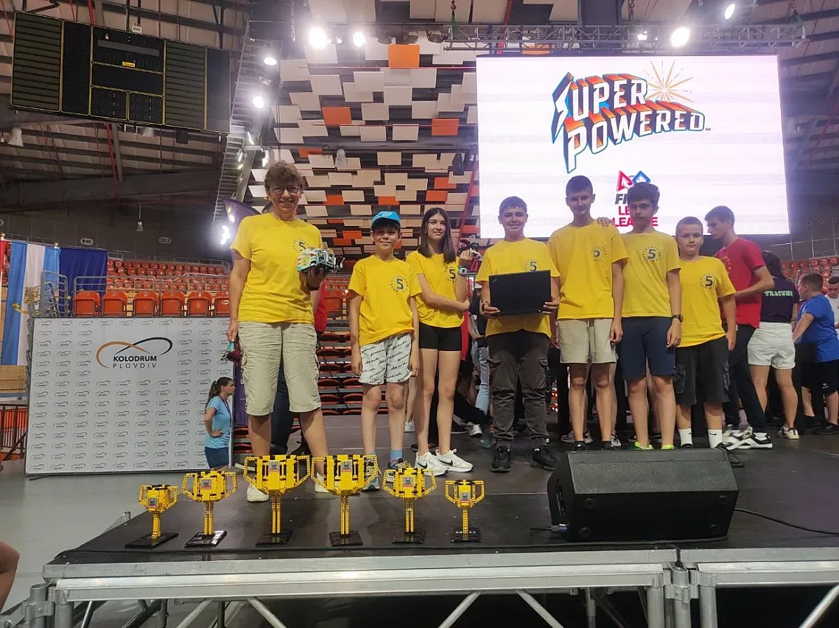 Казанлък влезе в историята на First® Lego® League