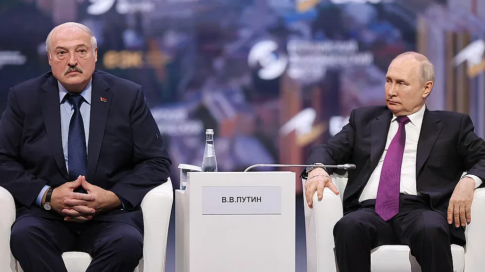 За първи път след опита за метеж. Путин и Лукашенко се срещнаха