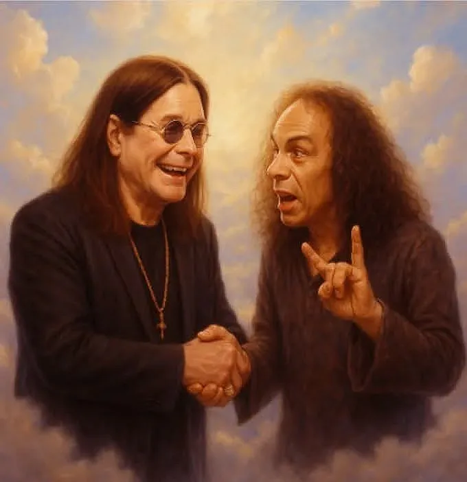 Двама магьосници от Black Sabbath ни пеят от небето