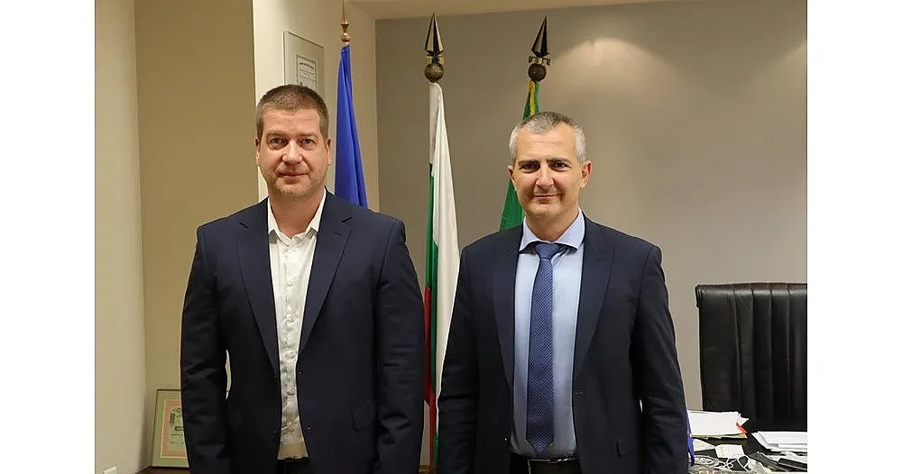 Министърът на младежта и спорта доц. д-р Димитър Илиев се срещна с кмета Живко Тодоров в Стара Загора