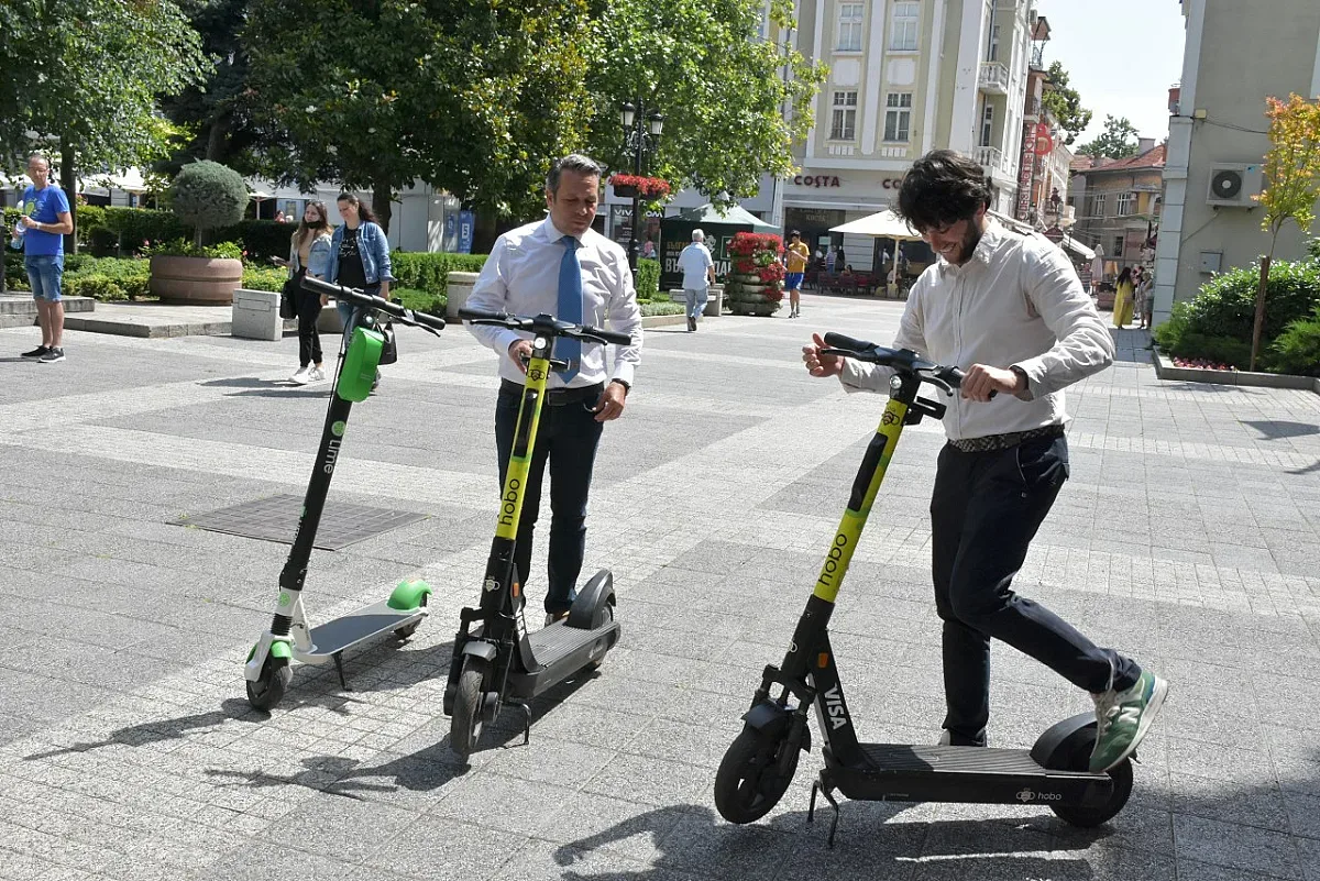 Спират от разстояние скоростта на тротинетките. Нови мерки