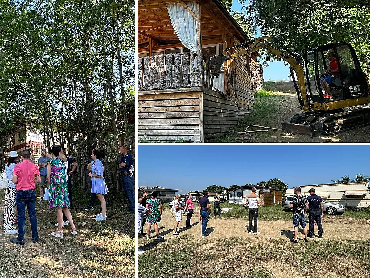 Багер нагази в култов къмпинг на морето! Кой е следващият