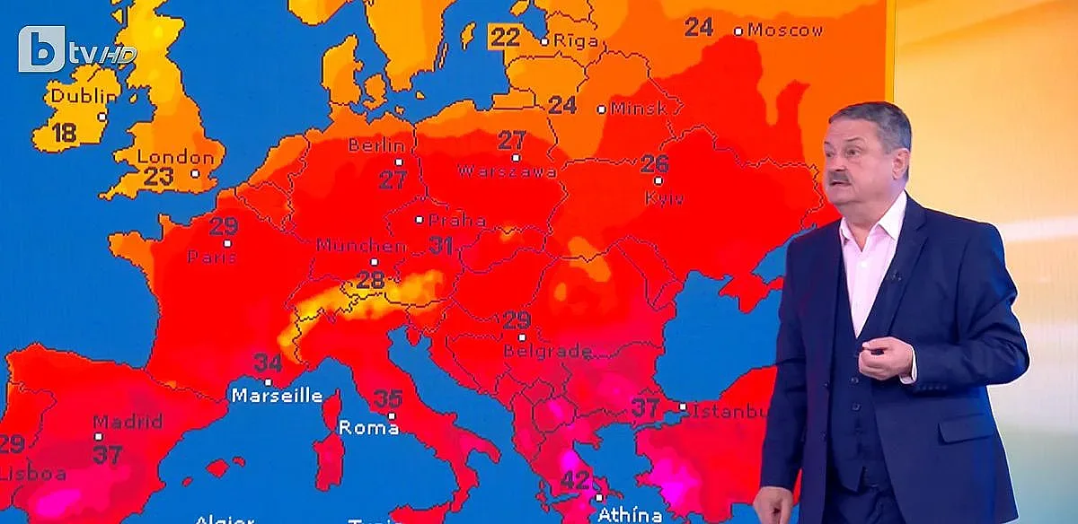 Проф. Рачев ни стъписа, каза докога ще продължат адските жеги