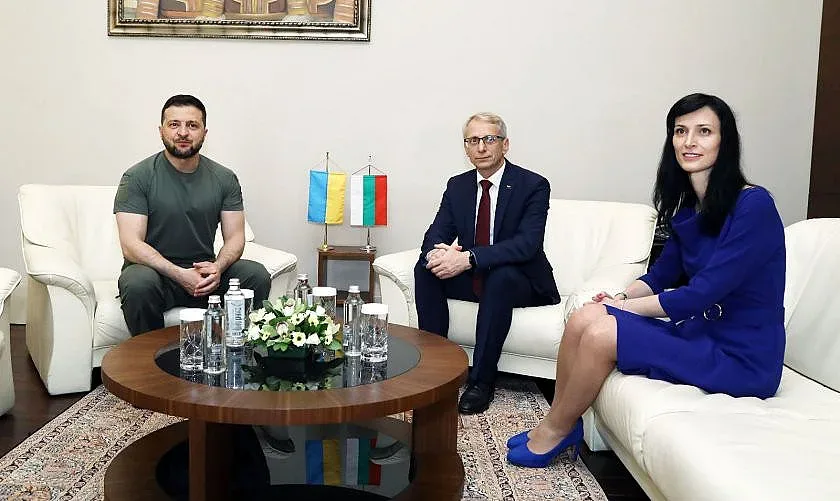 Ето какво обсъдиха Денков и Габриел със Зеленски /СНИМКИ/