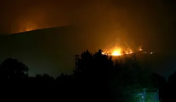 Овладян е страшният пожар край София, има засегнати къщи