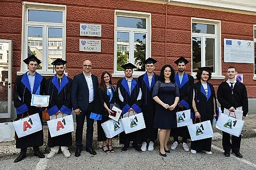 А1 участва в церемонията за дипломиране на факултет „Телекомуникации” в Техническия университет