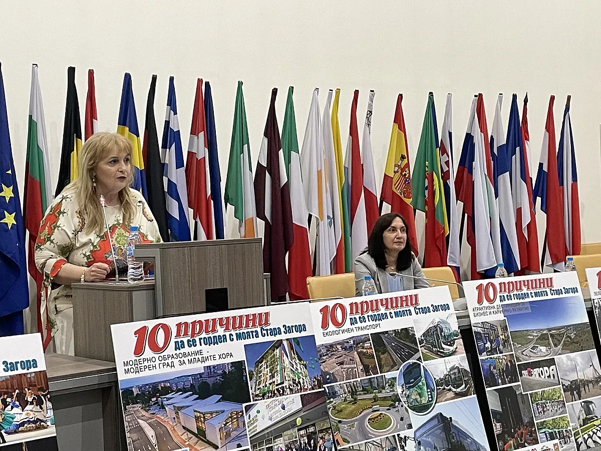 МОЯТ ГРАД! Бозукова: Богатството на Стара Загора са младите таланти