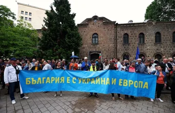 Протестите срещу Радев. Центърът на София блокиран