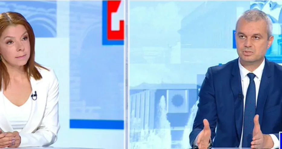 Костадинов се разбесня в ефир! Водещата изумена